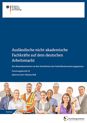 Cover Forschungsbericht 35: Ausländische nicht-akademische Fachkräfte auf dem deutschen Arbeitsmarkt