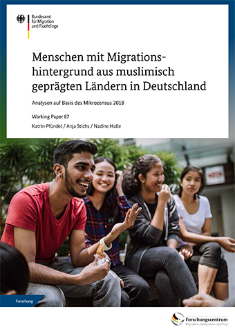 Titelbild des Working Papers 87 "Menschen mit Migrationshintergrund aus muslimisch geprägten Ländern in Deutschland"