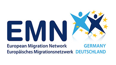 Logo for European Migration Network (EMN) Germany