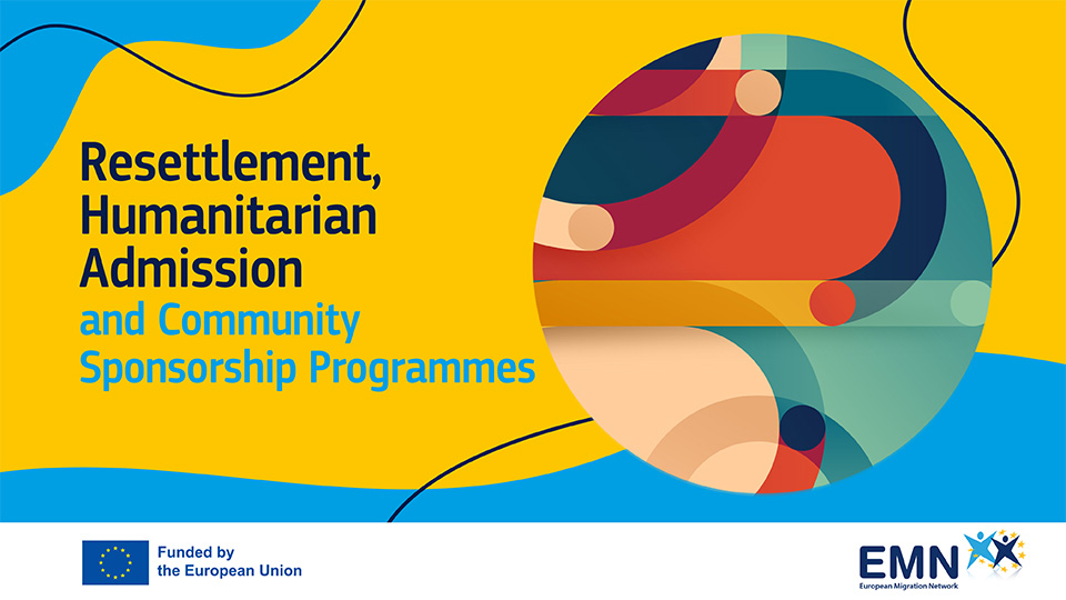 Cover EMN-Inform: Resettlement, humanitäre Aufnahme und Sponsorenprogramme Cover EMN-Inform: Resettlement, humanitäre Aufnahme und Sponsorenprogramme