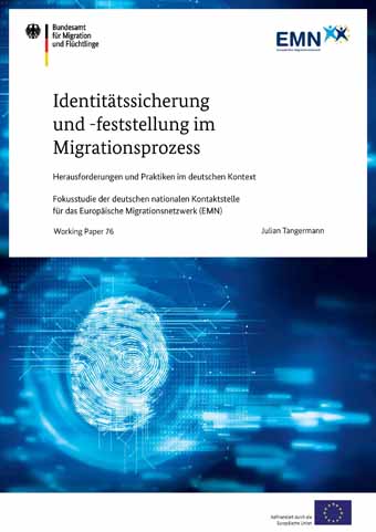 Cover: EMN WP76 - Identitätssicherung und -feststellung im Migrationsprozess