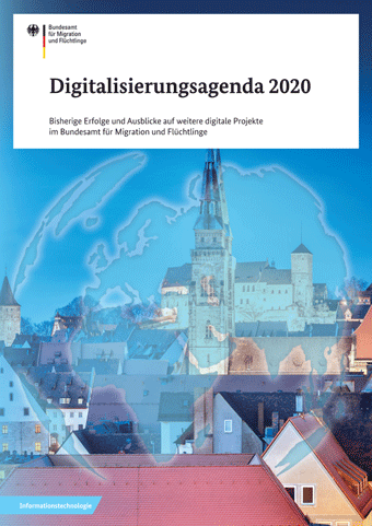 Cover Broschüre &quot;Digitalisierungsagenda 2020&quot;