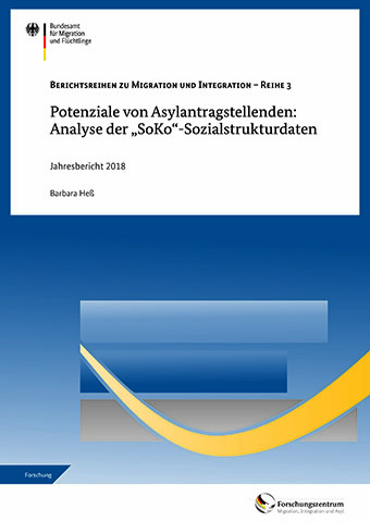 Cover "SoKo"-Daten Jahresbericht 2018 (Quelle: BAMF) Cover "SoKo"-Daten Jahresbericht 2018