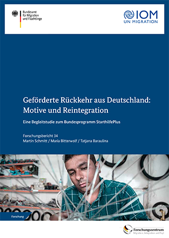 Cover Forschungsbericht 34: Geförderte Rückkehr aus Deutschland: Motive und Reintegration
