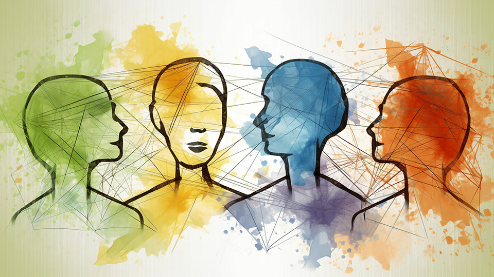 Cover Forschungsbericht 47: Zugehörigkeit und Zusammenleben (Quelle: AdobeStock | sebastien montier) Cover Forschungsbericht 47: Zugehörigkeit und Zusammenleben