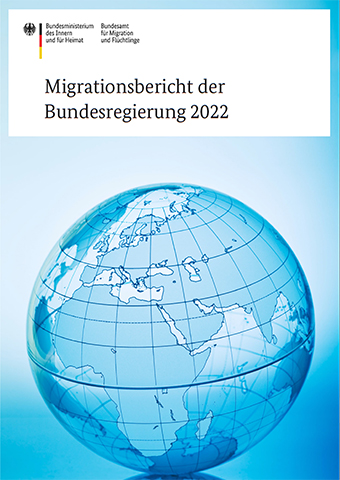 Cover Migrationsbericht 2022