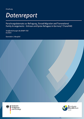 Cover des Datenreports zu TransFAR 2020 (Quelle: BAMF) Cover des Datenreports zu TransFAR 2020