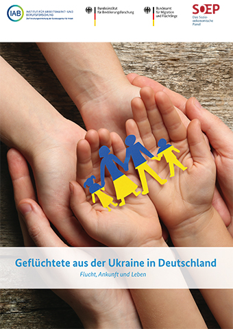Cover der Kurzstudie: Geflüchtete aus der Ukraine in Deutschland