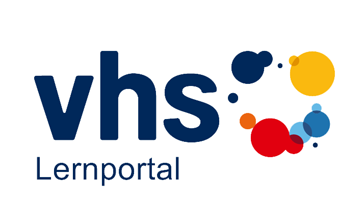 Bildwortmarke des Lernportals der Volkshochschulen (Quelle: © vhs) Bildwortmarke des Lernportals der Volkshochschulen