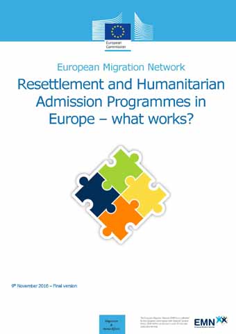 Cover: EMN WP68 Synthesis Report: Resettlement and Humanitarian Admission Programmes in Europe – what works? (Source: BAMF) Cover: EMN WP68 Synthesis Report: Resettlement and Humanitarian Admission Programmes in Europe – what works?