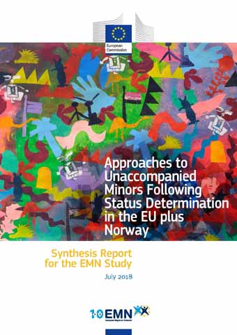 Cover: EMN WP80 Synthesis Report "Approaches to unaccompanied minors following status determination in the EU plus Norway" (Source: BAMF) Cover: EMN WP80 Synthesis Report "Approaches to unaccompanied minors following status determination in the EU plus Norway"