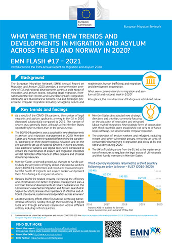 Cover: EMN Annual Report Migration 2020 Flash Cover: EMN Annual Report Migration 2020 Flash