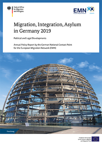 Cover "EMN policy report 2019" Germany (Source: BAMF) Cover "EMN policy report 2019" Germany