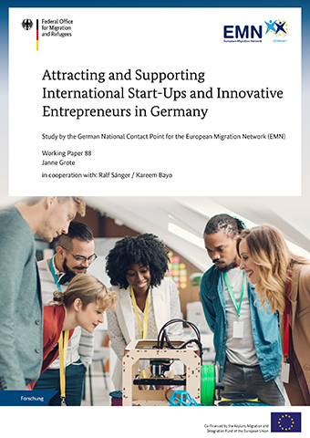 Cover: WP88 Attracting and Supporting International Start-Ups and Innovative Entrepreneurs in Germany