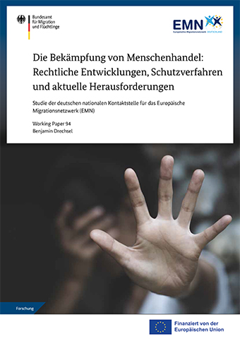 Cover: WP94 The fight against human trafficking (Source: BAMF (Coverbild: stock.adobe.com)) Cover: WP94 The fight against human trafficking
