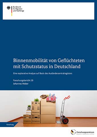 Cover Research Report 39: The internal mobility of refugees with protection status in Germany (Source: BAMF) Cover Research Report 39: The internal mobility of refugees with protection status in Germany